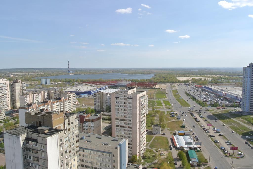 Panoramic View Poznyaky Kyiv